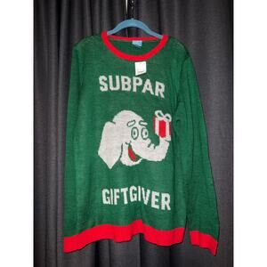Ugly Christmas Sweater Xmas Size Large NWT